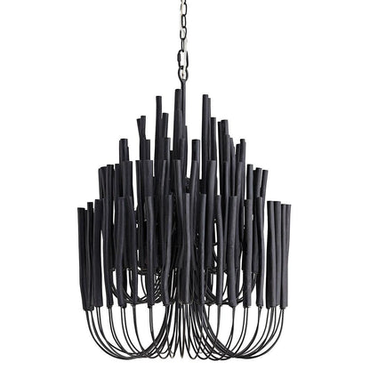 Dense Wooden stick Chandelier