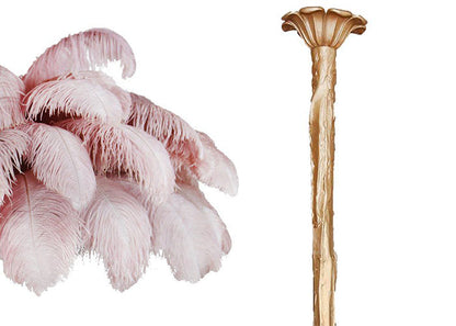 Ostrich Feather Chandeliers