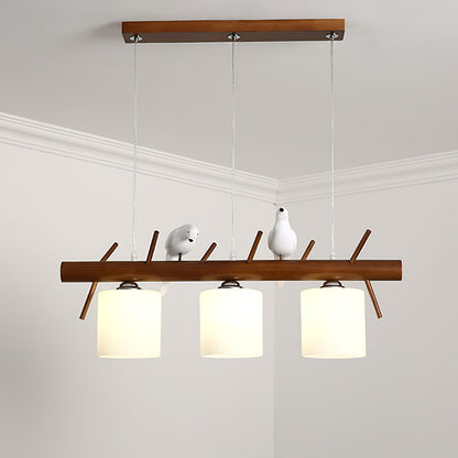 Birdy Wooden Pendant Lamp