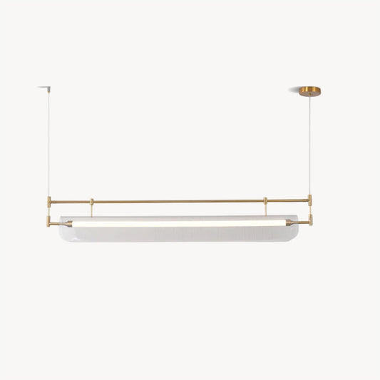 Striped Acrylic Chandelier