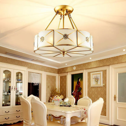 Lumalin Glass Ceiling Light