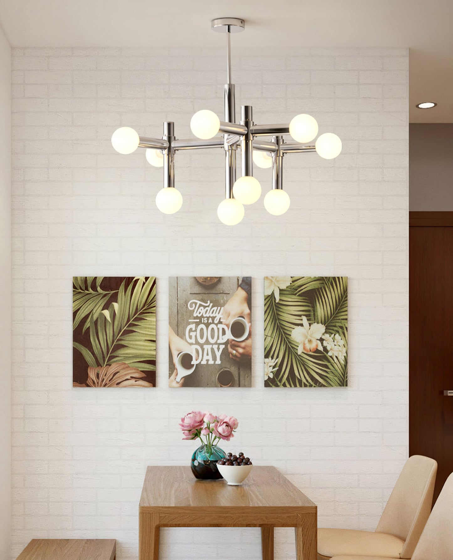 Network Chandelier