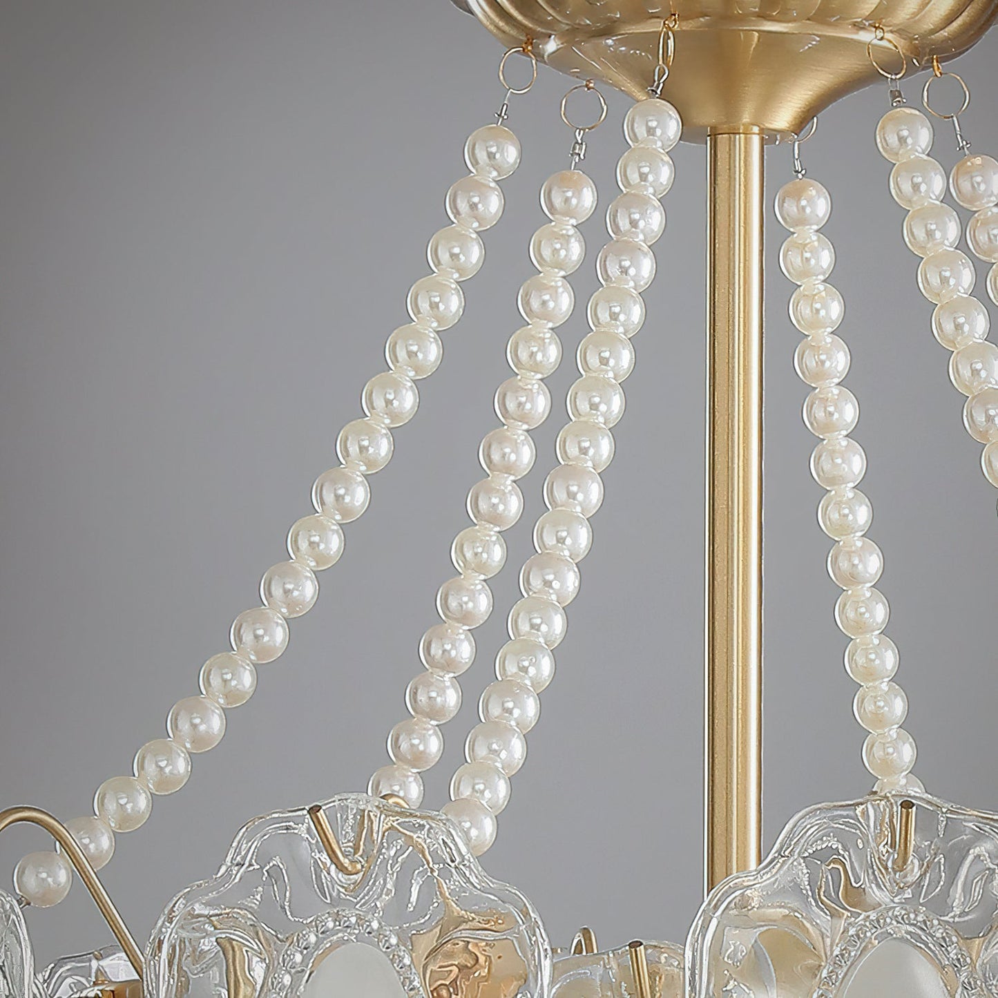 Nason Pearl Glass Chandelier