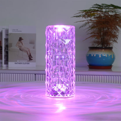 Diamond Cut Table Lamp