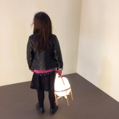 Lantern Glass Table Lamp