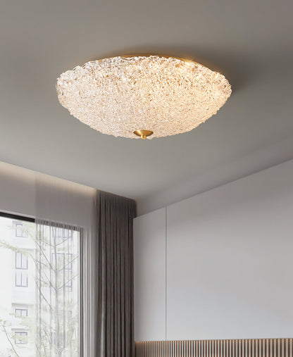 Crystal Wave Ceiling Light