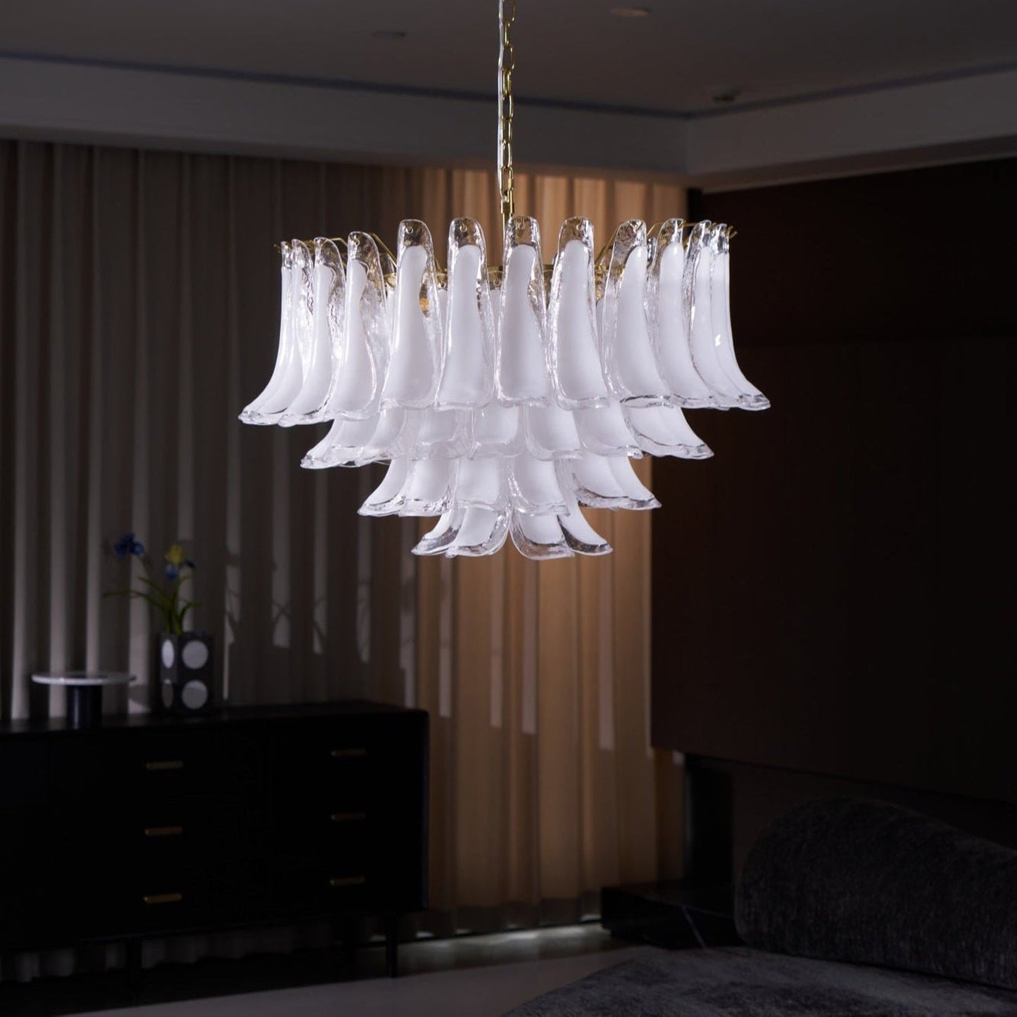 Fiora Glass Chandelier