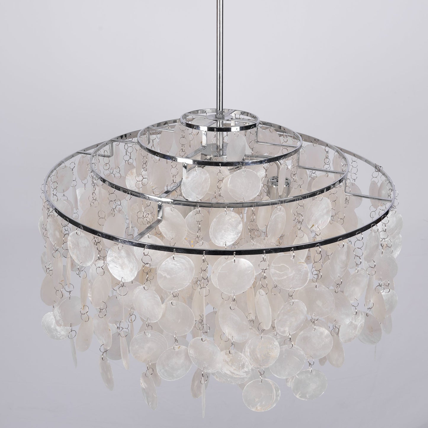 Round Shell Chandelier