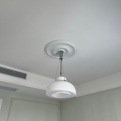 White Glass Pendant Lamp