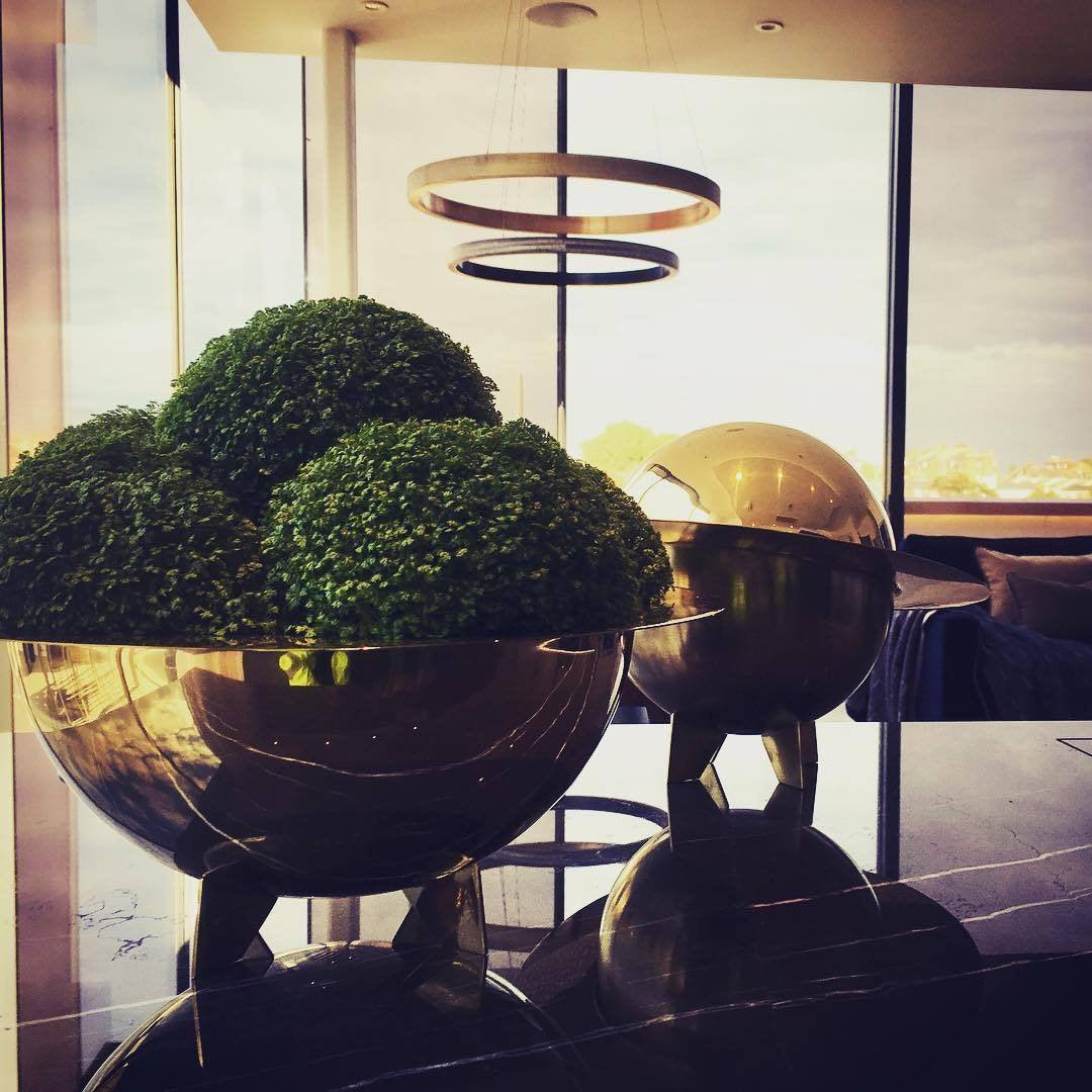 Ring Art Stairwell Chandelier