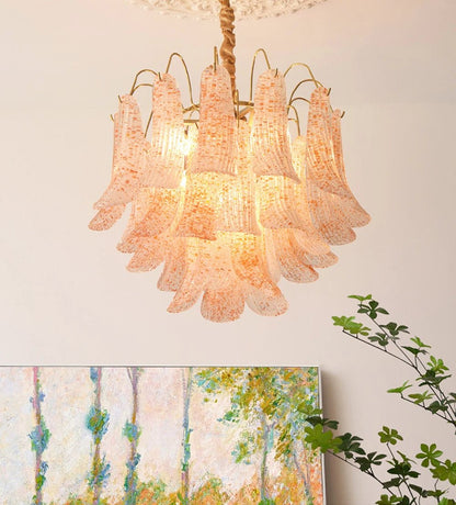 Venini Glass Chandelier