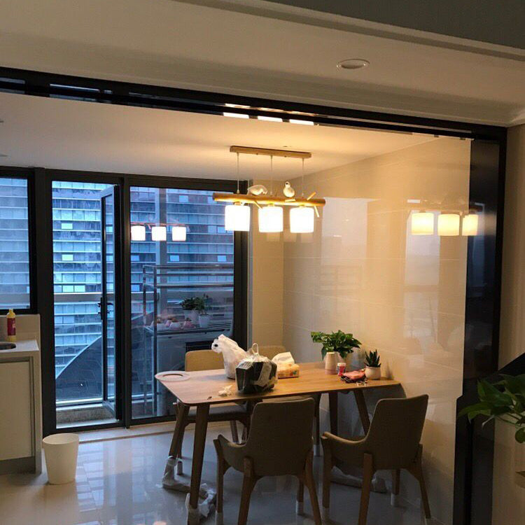 Birdy Wooden Pendant Lamp