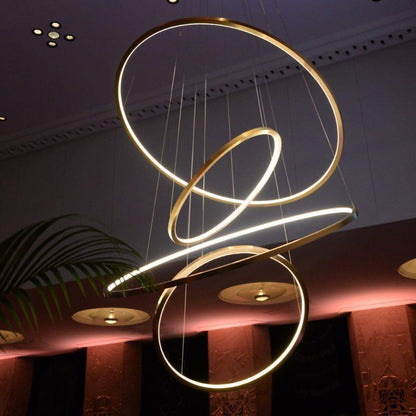 Lohja Gold Chandelier