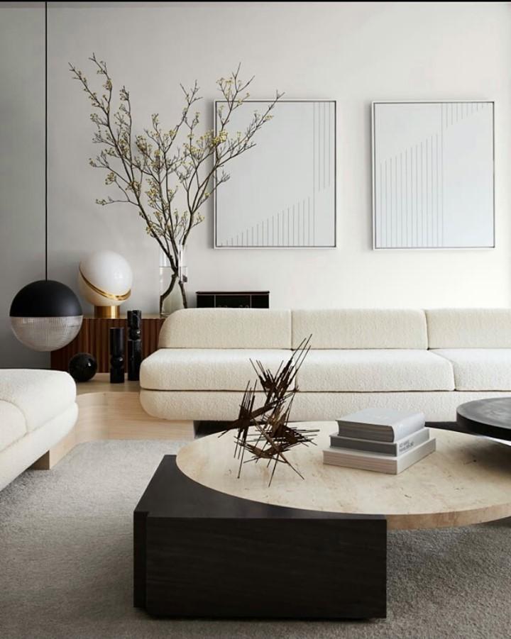 مصباح طاولة هلالي 