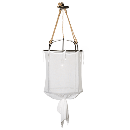 Provence Linen Pendant Light