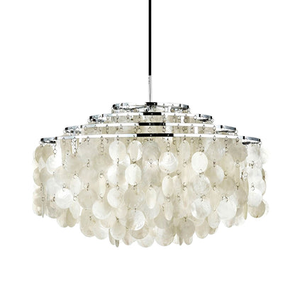 Round Shell Chandelier