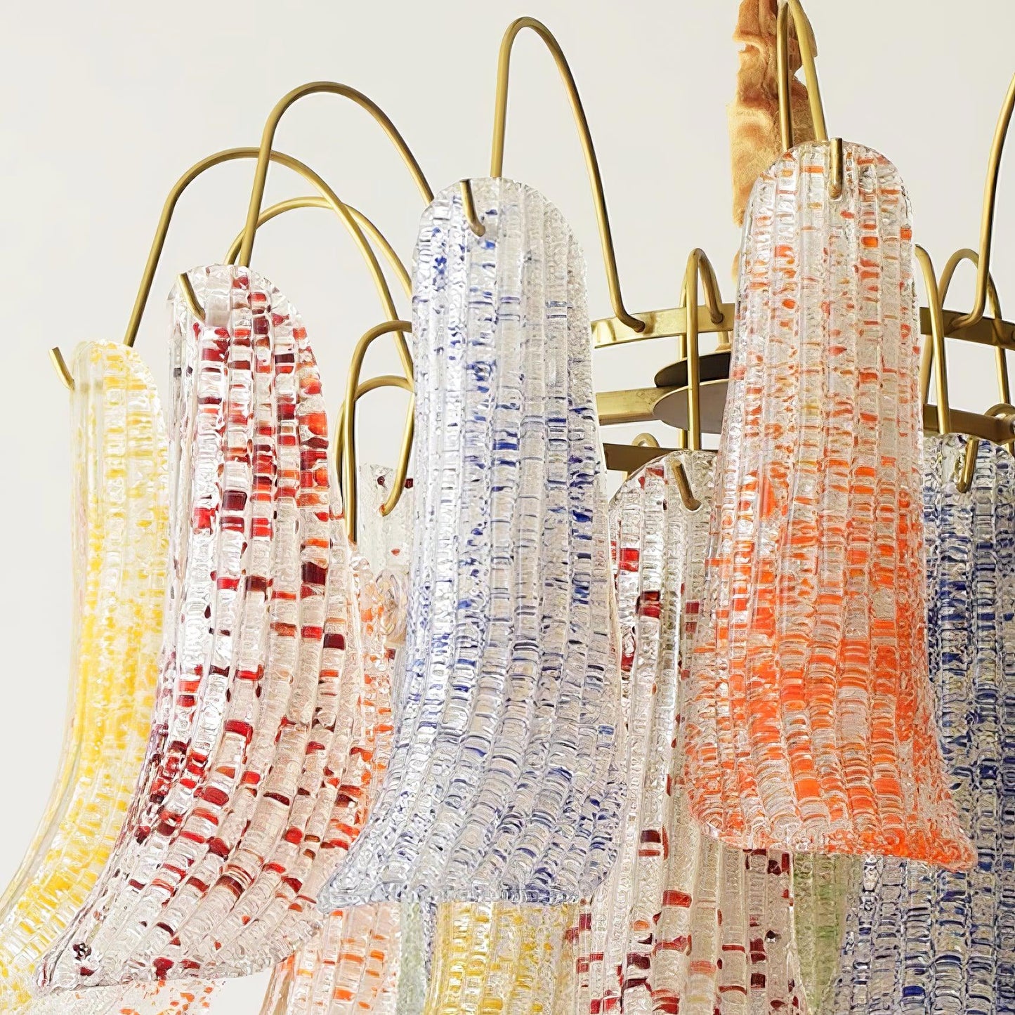 Venini Glass Chandelier