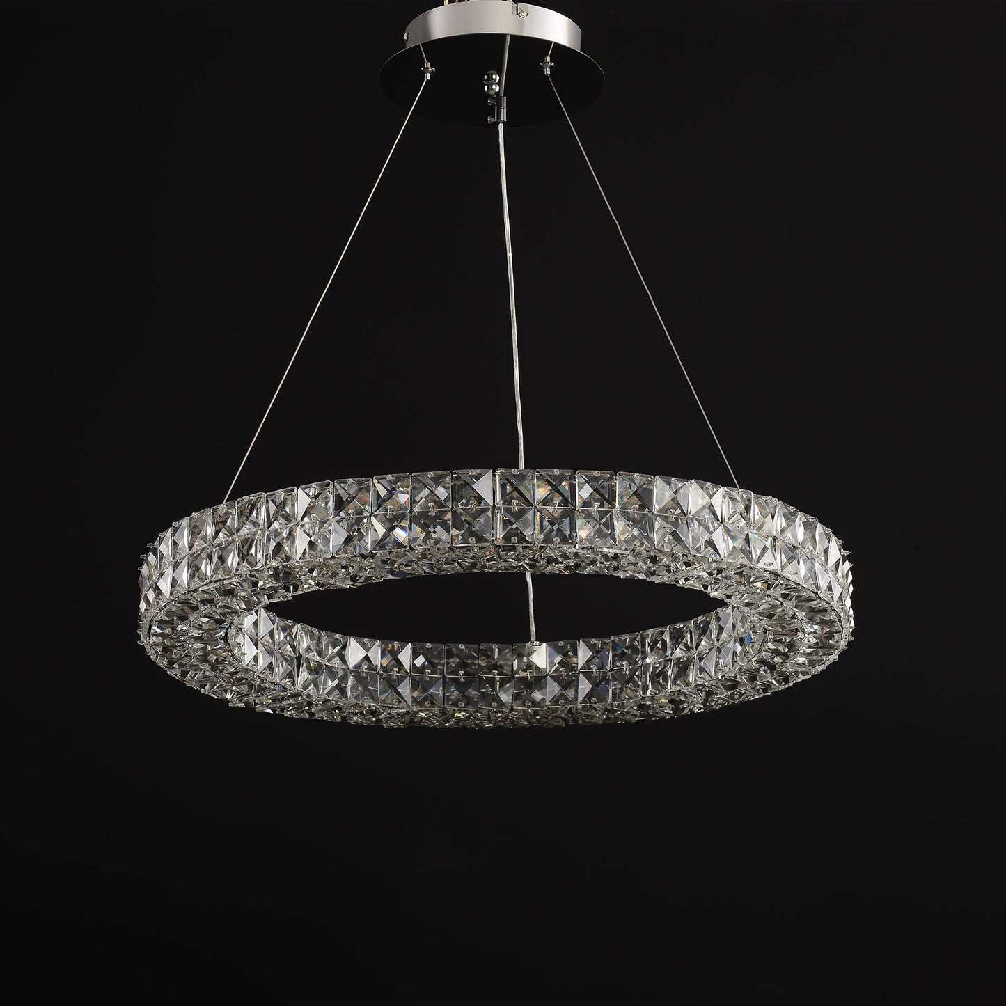 Asscher Ring Chandelier