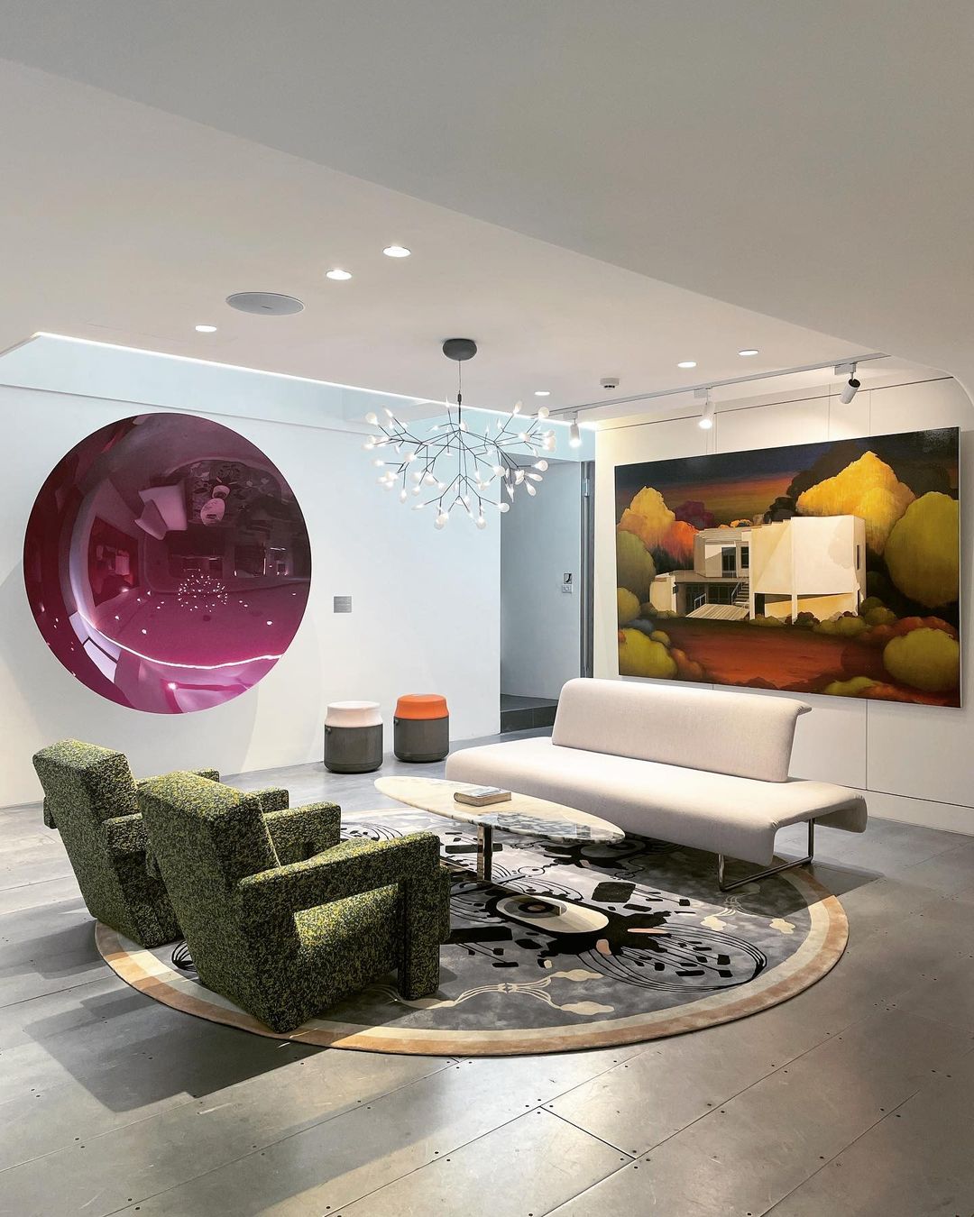 Heracleum Black Chandeliers