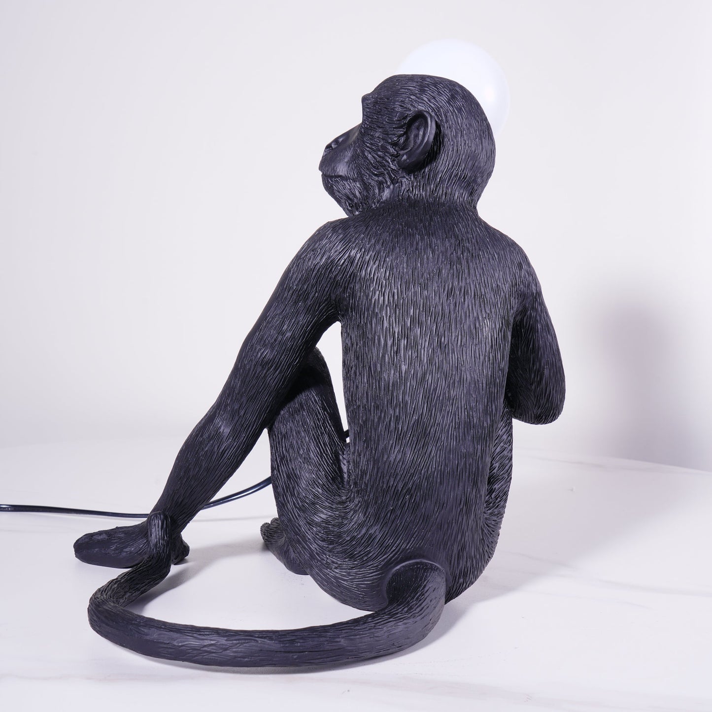 Monkey Resin Table Lamp