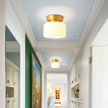 Tatum Glass Ceiling Light