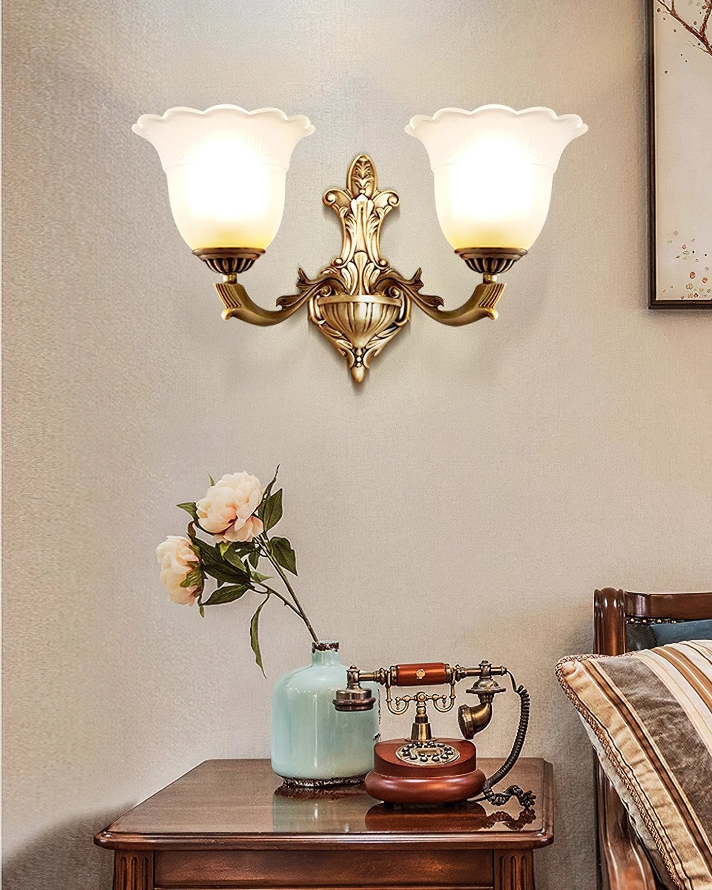 Pannon Floral Wall lamp