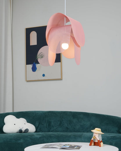 Perforated Metal Pendant Light