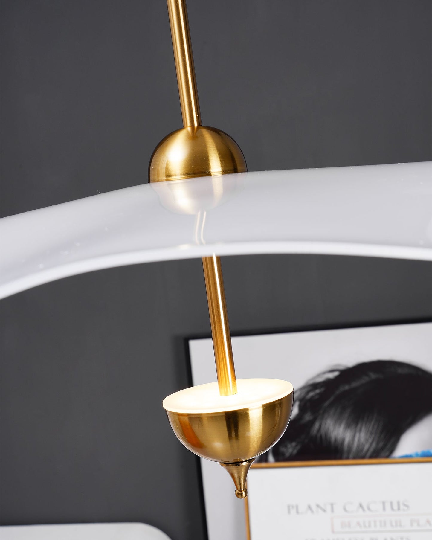 Envolee double biscuit Pendant light