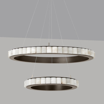 Avalon alabaster Chandelier