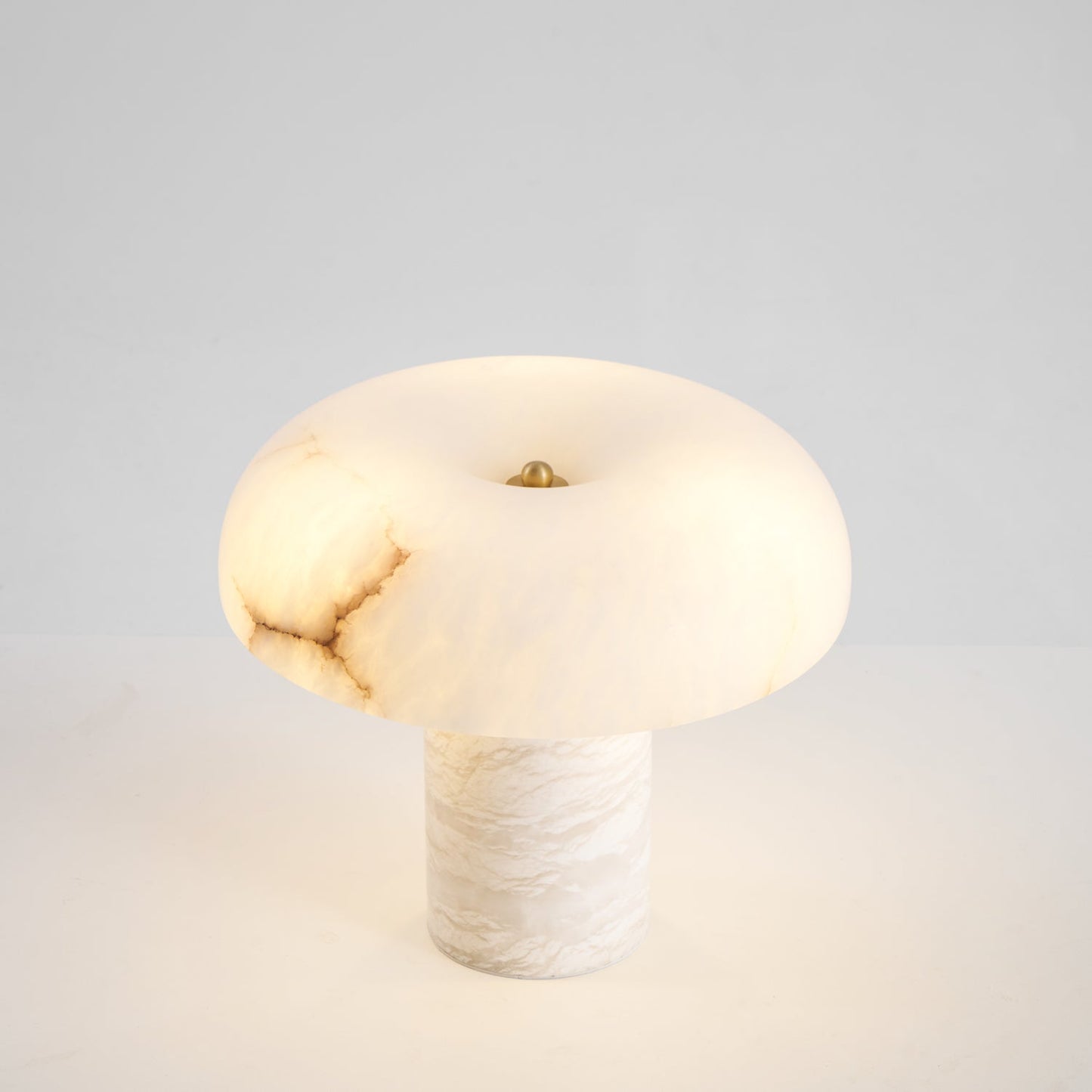 Mushroom Alabaster Table Lamp