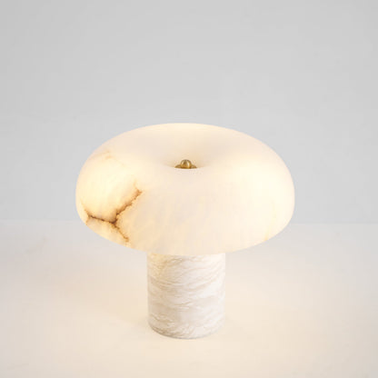 Mushroom Alabaster Table Lamp