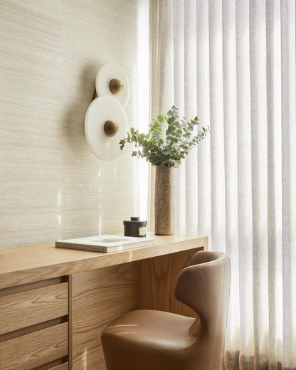 Alabaster Planes Wall Lamp