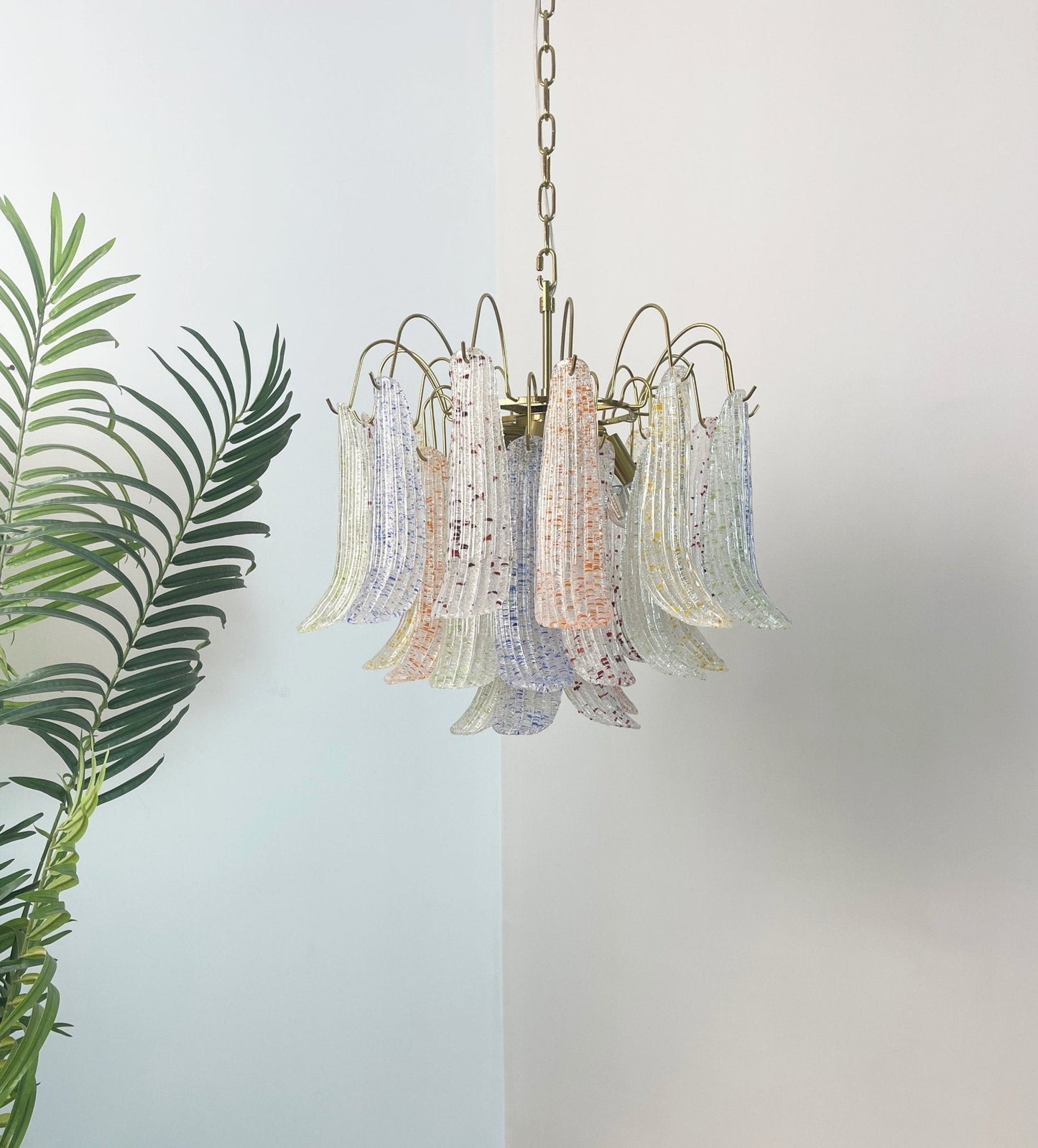 Venini Glass Chandelier