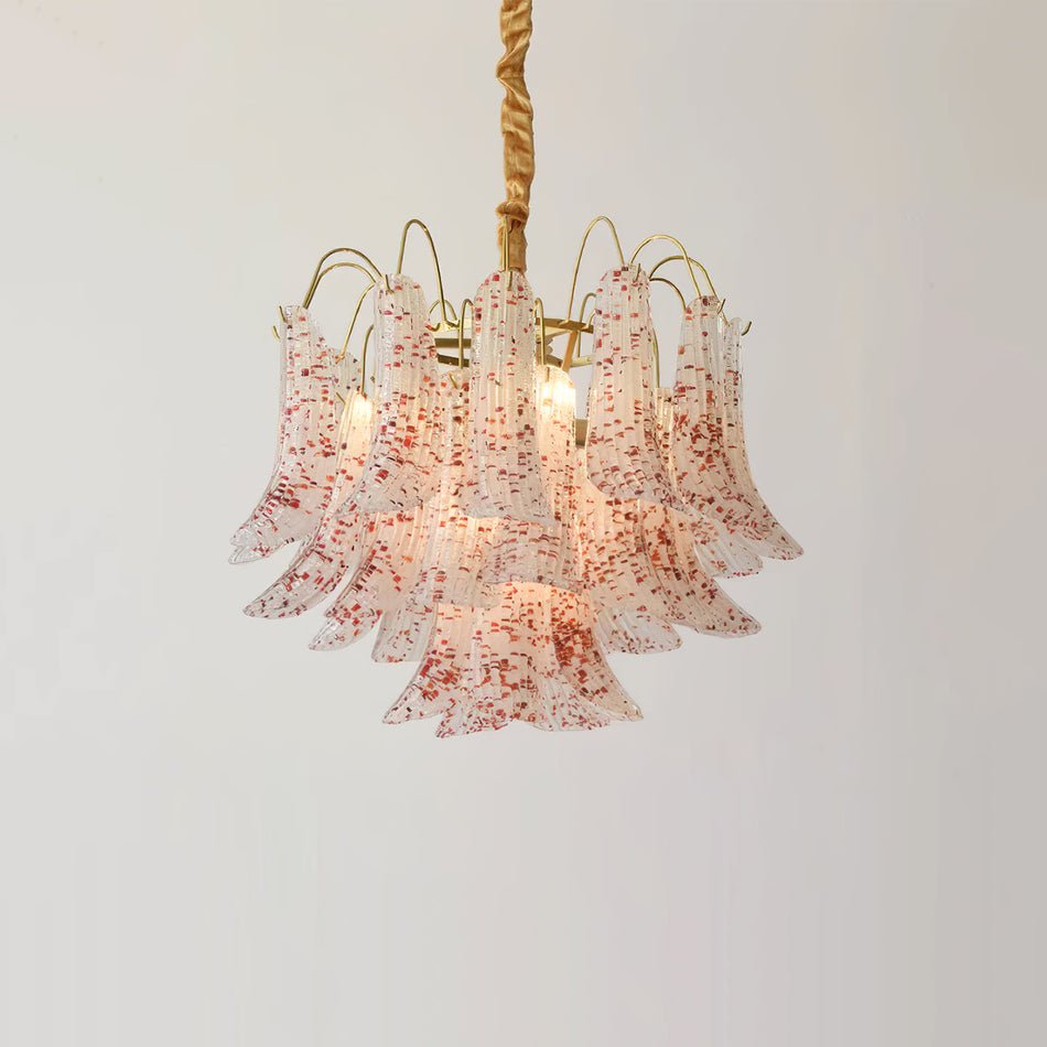 Venini Glass Chandelier
