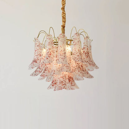 Venini Glass Chandelier