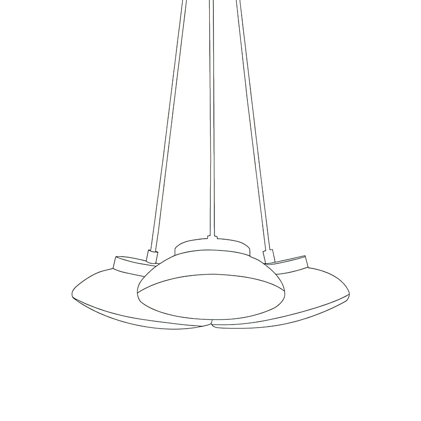 Ceto Horizontal Chandelier