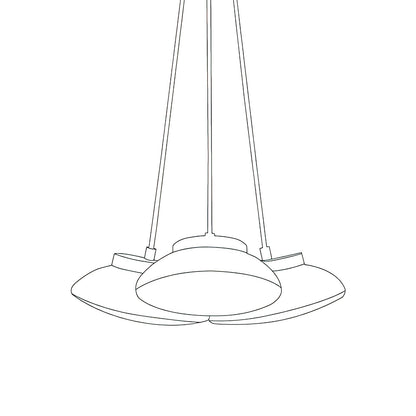 Ceto Horizontal Chandelier