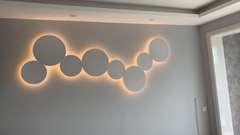 Puck Wall Art Wall Lamp