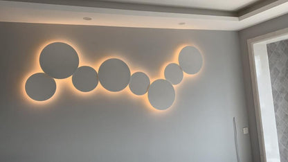 Puck Wall Art Wall Lamp