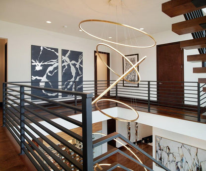 Lohja Gold Chandelier