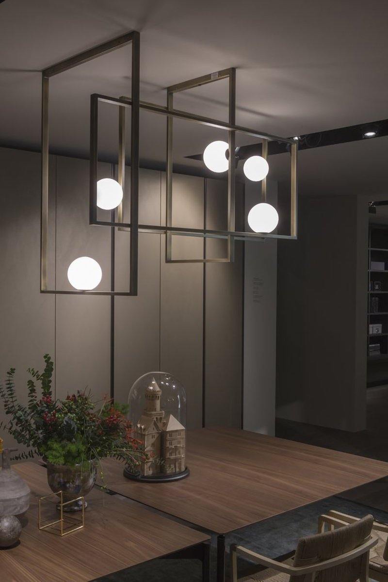 مصباح سقف زجاجي من موندريان 