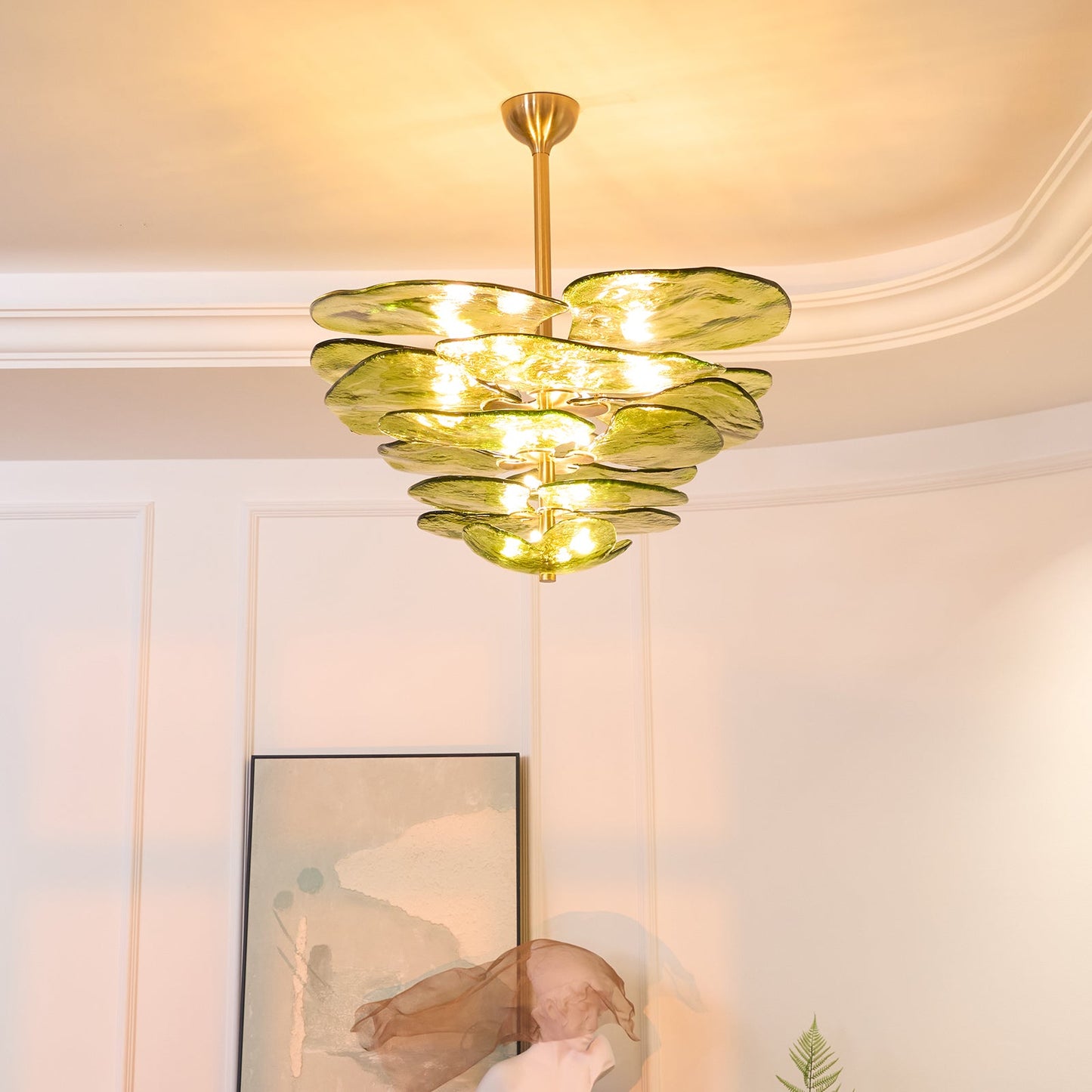 Lilypad Chandeliers