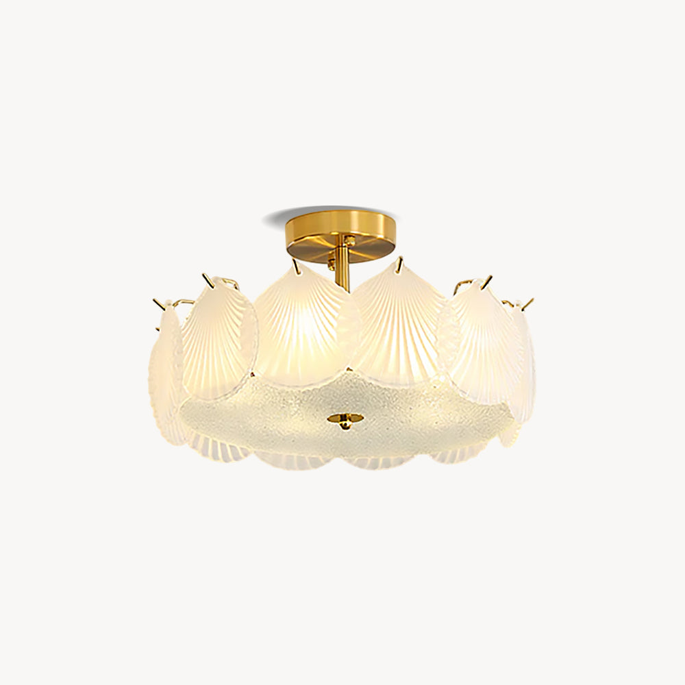 Shell Glass Chandeliers