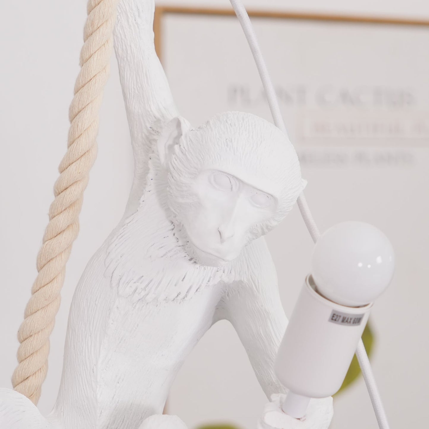 Monkey Pendnant Lamp