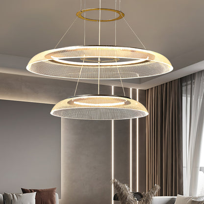 Graduated Circle Chandelier