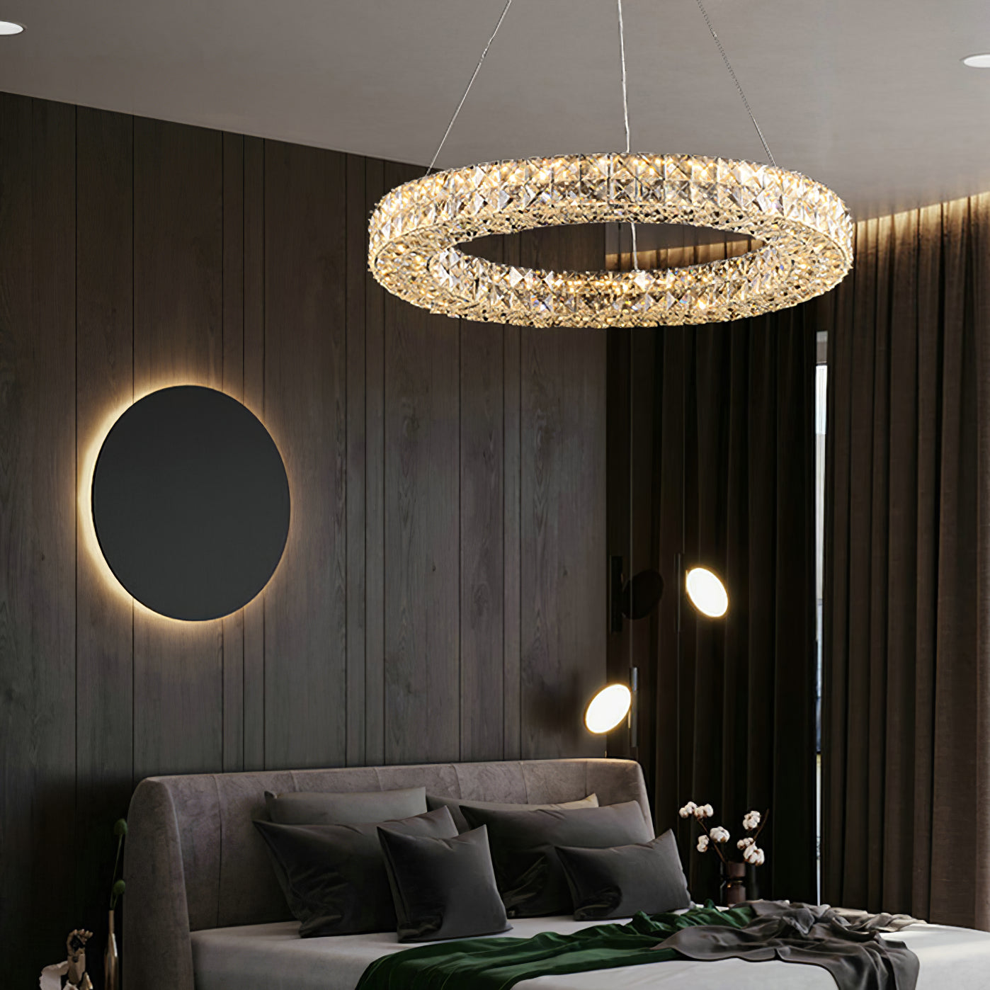 Asscher Ring Chandelier