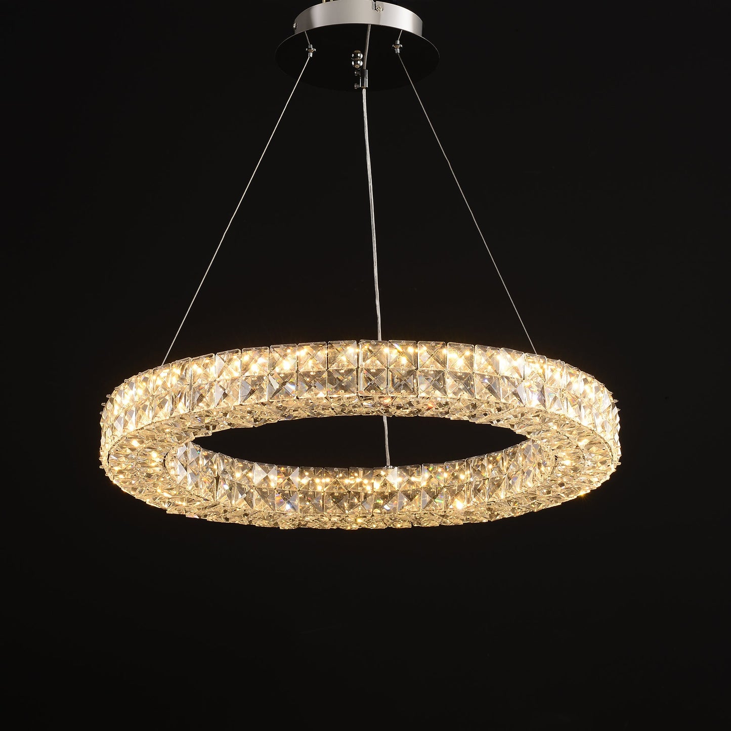Asscher Ring Chandelier