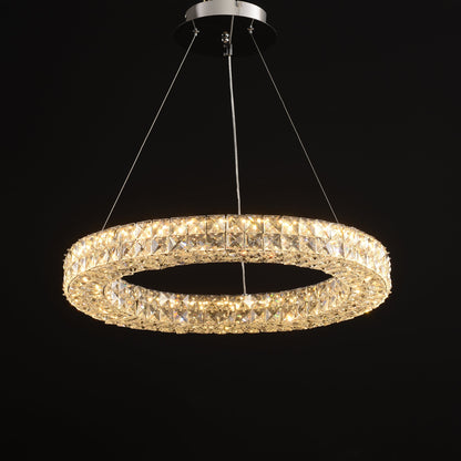 Asscher Ring Chandelier