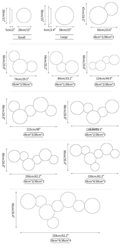 Puck Wall Art Wall Lamp