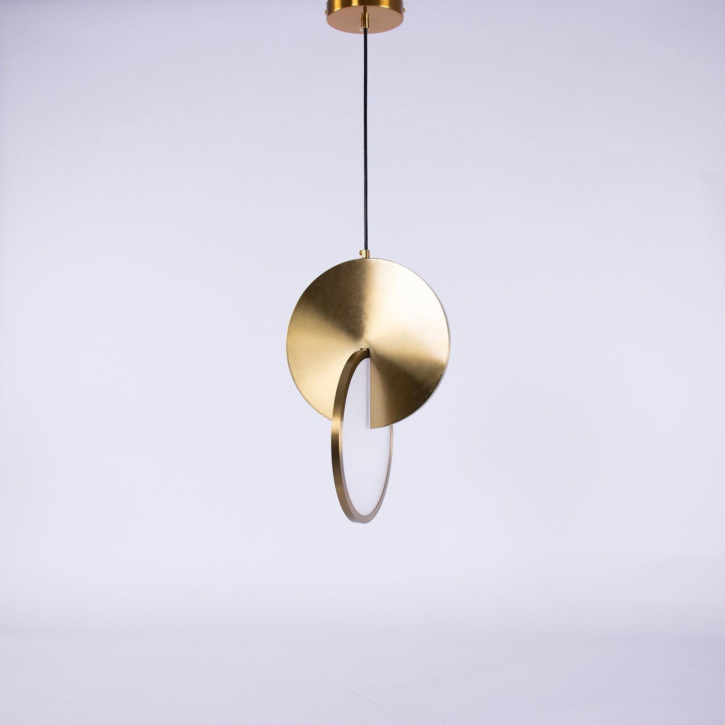 Double Circle Pendant Light